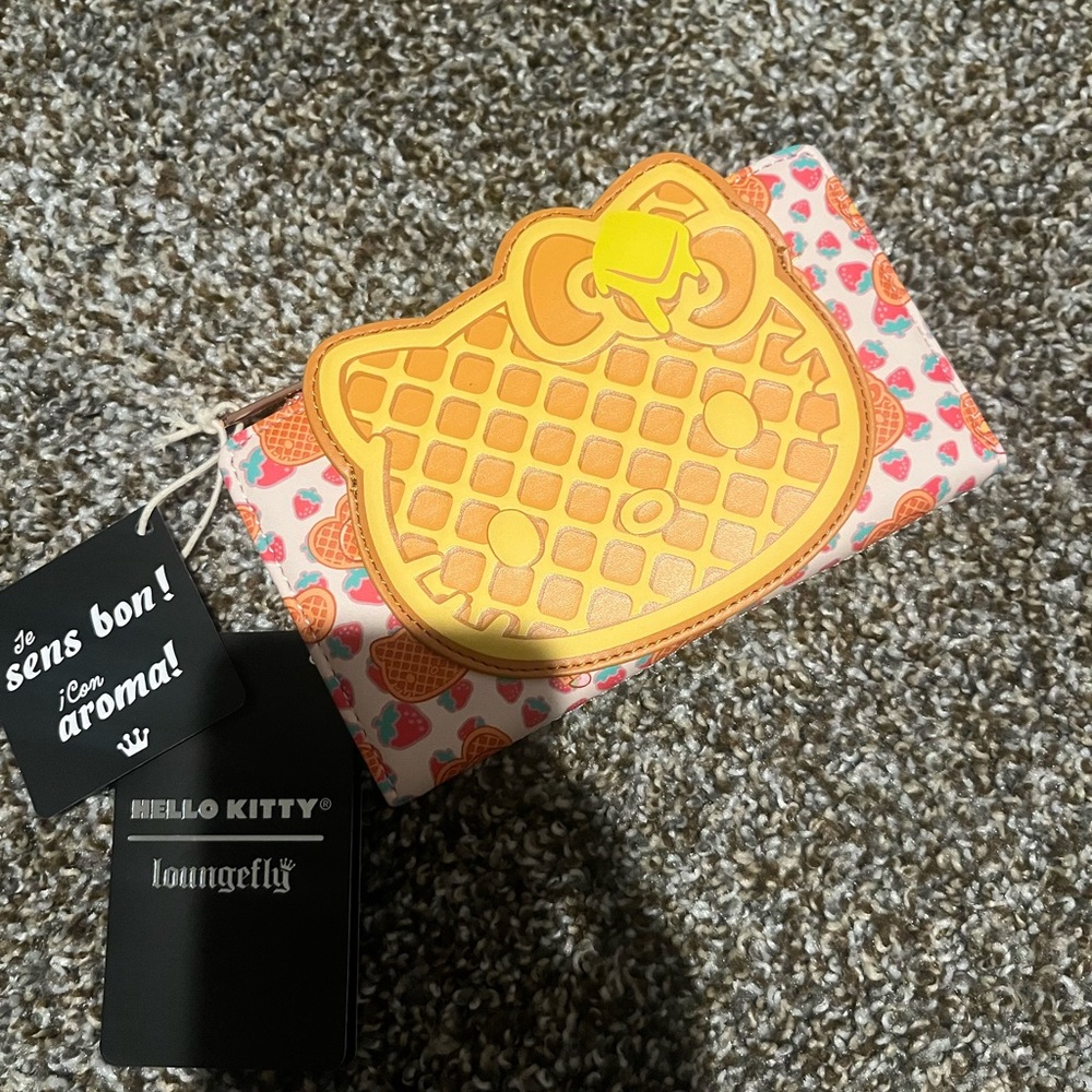 Hello Kitty Waffle Loungefly Wallet